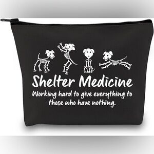 GJTIM women’s Shelter Medicine Graphic Makeup Bag